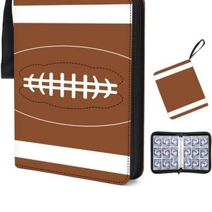 football leather binder